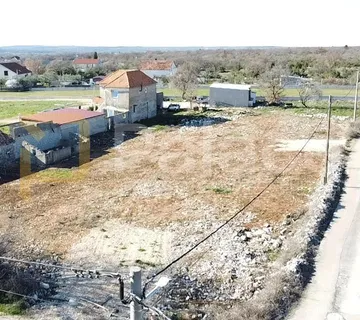 Gorica : Građevinsko zemljište 780 m2 - Gorica, Sukošan