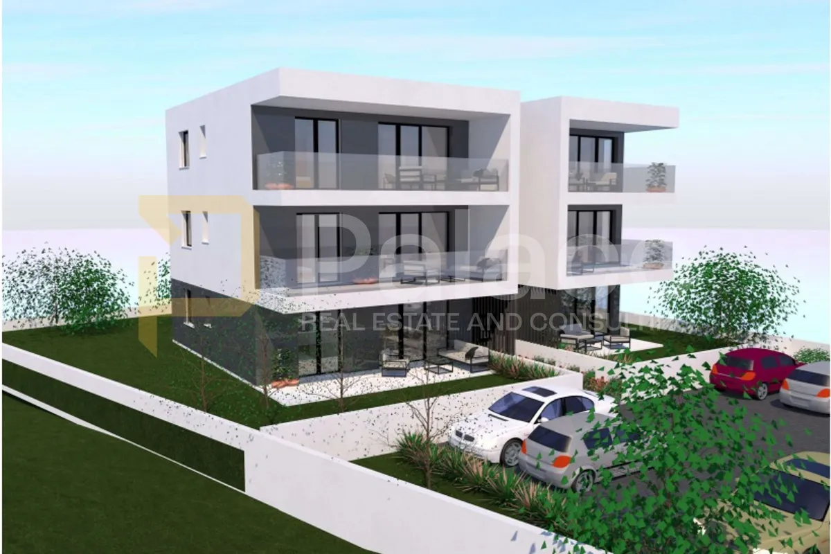Stan u novogradnji 93,62m2 sa dva parkirna mjesta u Šibeniku - cover