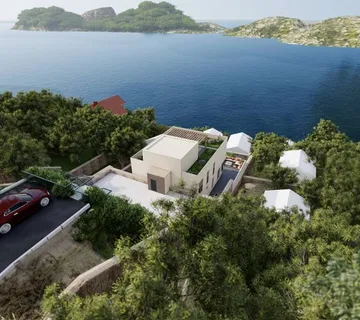 Atraktivno građevinsko zemljište s građevinskom dozvolom, Šparadići - Grebaštica