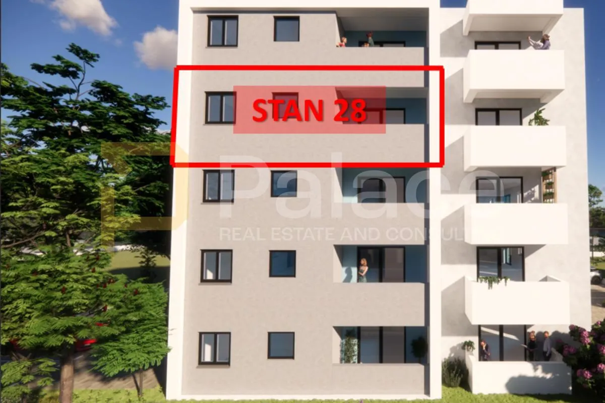 Pula Monvidal – svijetao 2-sobni stan u novogradnji, SI orijentacija - cover