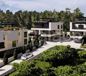 Luksuzan stan s prostranim balkonom na 1. katu vile – otok Krk 81,55m² - cover