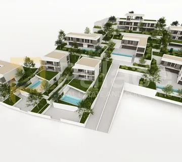 Građevinsko zemljište 100m od mora s projektom za vilu, Trogir - cover