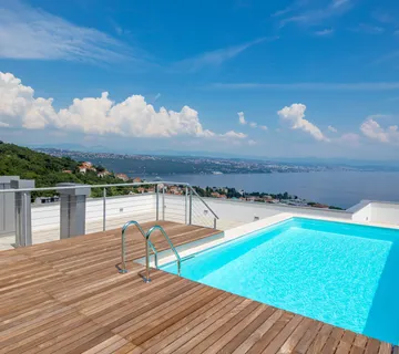 Vrhunski luksuz u Opatiji Penthouse, privatni bazen i pogled na more - cover