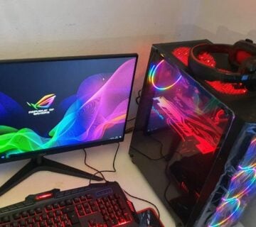 PC Računalo GAMING - ŠKOLA NOVO  Kučište Monitor  Periferija - cover