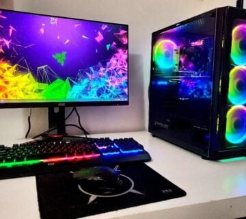 PC Računalo NOVO Kučište i7  Monitor 24"  Periferija RGB - cover