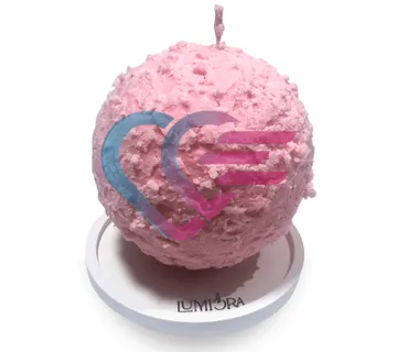 SVIJEĆA MIRISNA SA SPIRALNIM GORENJEM “SNOW BALL” MALINA - cover