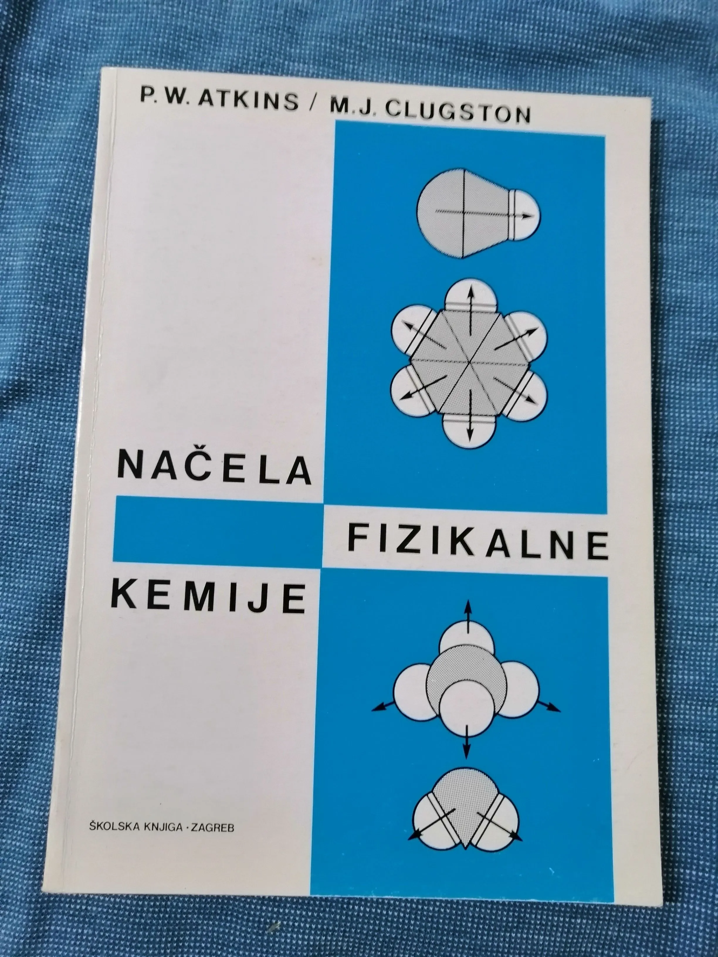 P. W. Atkins i M. J, Clugston – Načela fizikalne kemije - cover