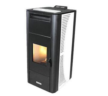 Peć na pelete CentroMetal ZV32 (8,57 - 30,48 kW), za centralno grijanje - bijela - cover