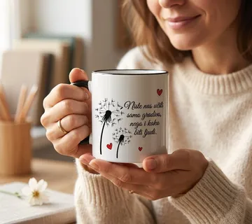 Poklon za učiteljicu i tetu u vrtiću – Personalizirana šalica - Virje