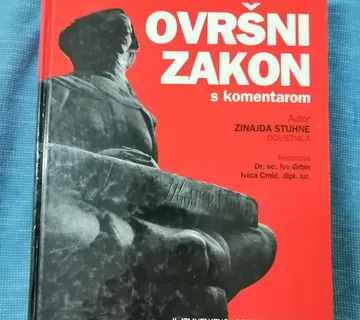 Zinajda Stuhne – Ovršni zakon s komentarom - cover