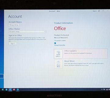 eMachines E720 - cover