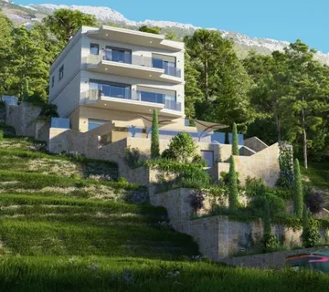 OMIŠ PISAK PROJEKT VILLA S BAZENOM 2 RED OD MORA - cover