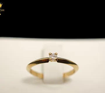 ZLATNI PRSTEN 1.94G 18K / R1, RATE !! - cover