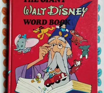 The Giant Walt Disney Word Book - cover