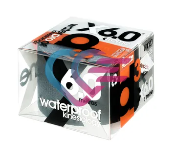 TRAKA KINEZIOLOŠKA 5cm x 6m, VODOOTPORNA, CRNA - cover