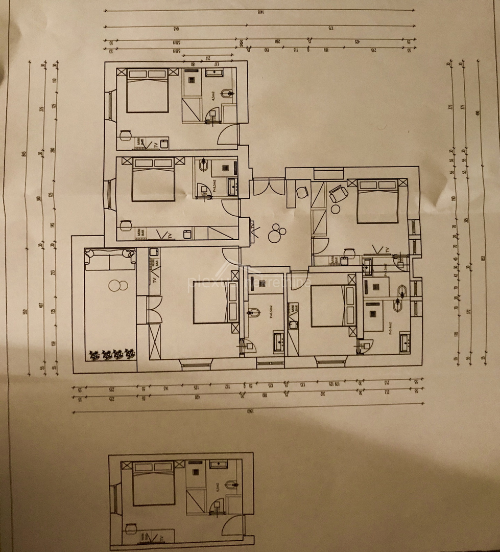 Mini hotel sa šest luksuznih soba: Split, Bačvice, 140 m2 - cover