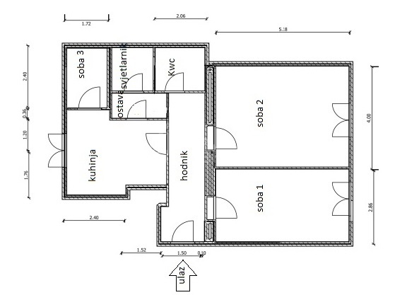 SNIŽENO! Apartman za turizam u centru: Split, 65 m2 - cover