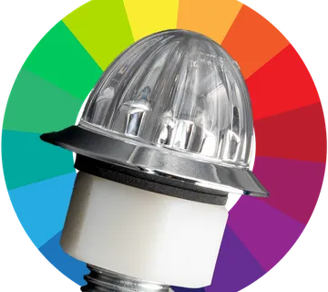Nedking LED mini lampa lubenica RGB – prozirna leća - cover