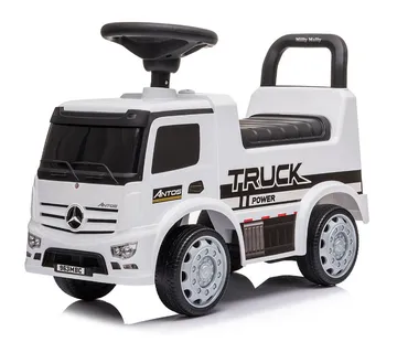 Dječji kamion guralica Mercedes bijeli - cover