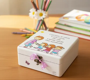 Personalizirana kutija uspomena za odgojiteljicu – poklon za kraj vrti - Virje