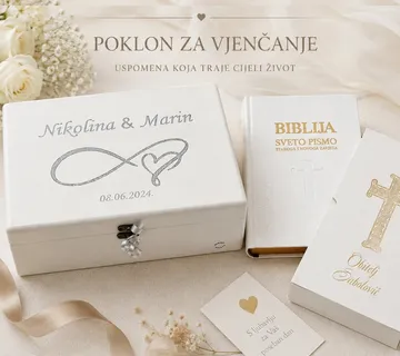 Kutija uspomena za vjenčanje – personalizirani poklon za mladence - Virje