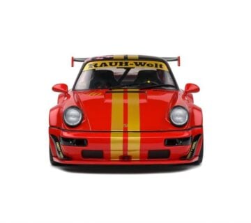PORSCHE RWB BODYKIT RED 1/18 SOLIDO - cover