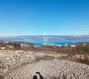 Zemljište S Otvorenim Pogledom Na More - Vrbnik