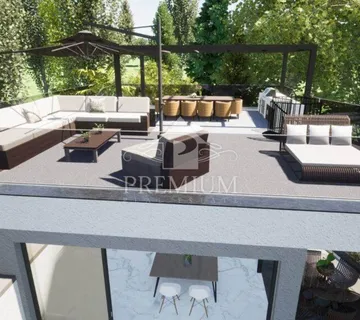 PENTHOUSE SA BAZENOM I PARKINGOM,  PANORAMSKI POGLED - cover