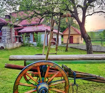 KUĆA SA VELIKOM OKUĆNICOM U OAZI GORSKOG KOTARA - cover