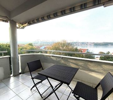 Soline, namješten apartman, s pogledom na more, 150 m od plaže! - cover