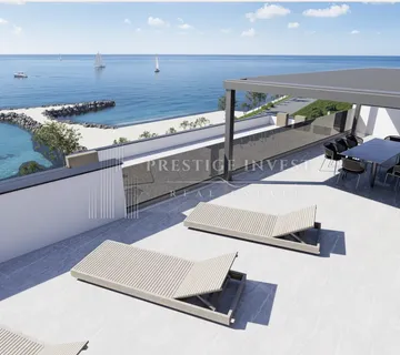 PENTHOUSE- prvi red uz more- privatni lift- 343m2 - Zaton, Nin