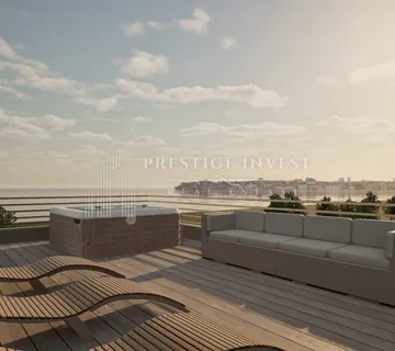 BIBINJE- S5- Dvosoban PENTHOUSE s krovnom terasom - cover