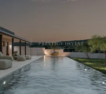 ISTRA - Luksuzna prizemnica s prostranom okućnicom i pogledom na more - cover