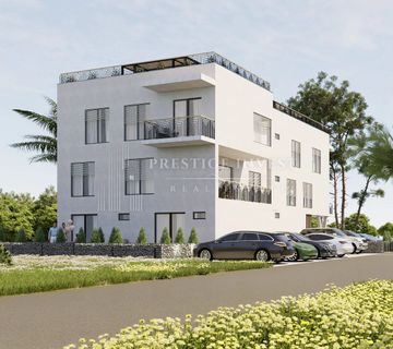 PRIVLAKA- Trosoban penthouse s krovnom terasom-pogled na more - cover