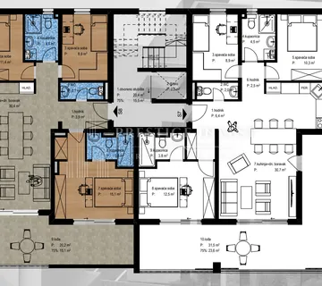 CITY GARDEN- S8- Luksuzan Penthouse- krovna terasa i 3 sobe - cover