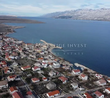 Ekskluzivno zemljište-1600m2-60m od mora - Ražanac