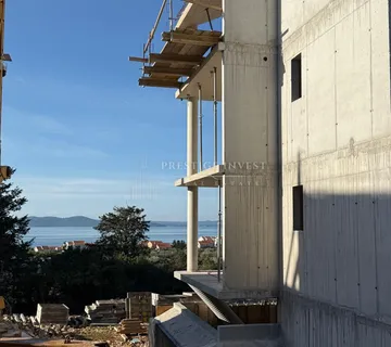 DIKLO-Z3S3- Dvosoban stan s pogledom na more- teretana- 147,48m2 - Diklo, Zadar