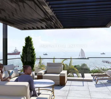 PRVI RED UZ MORE- Dvosoban stan s bazenom - cover