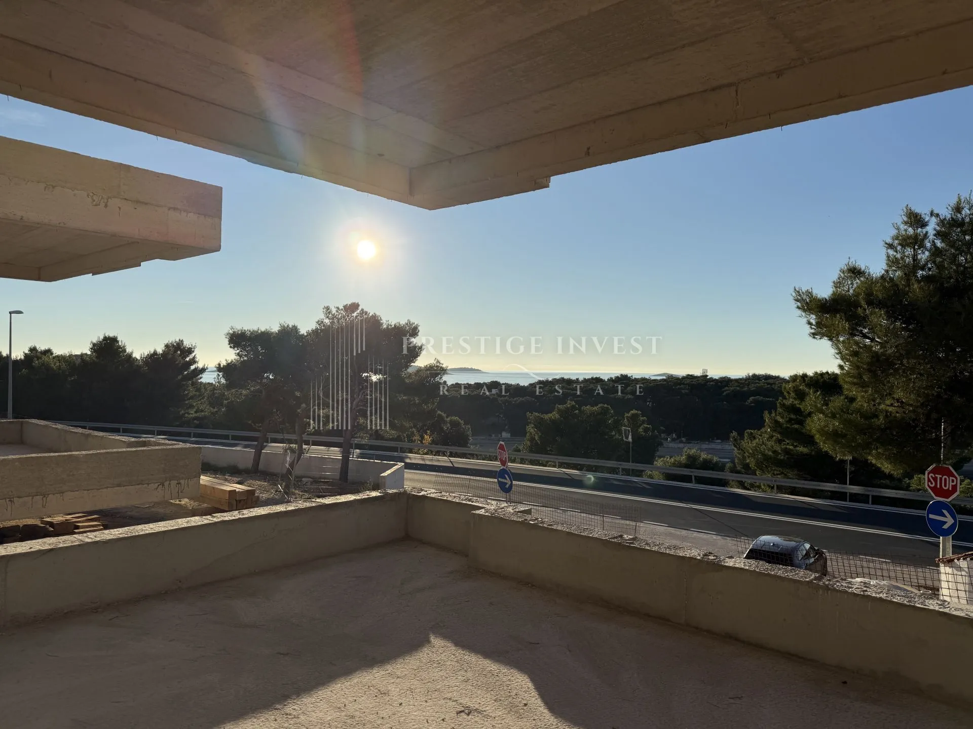 PRIMOŠTEN-  dvosoban stan S8  s pogledom na more  - cover