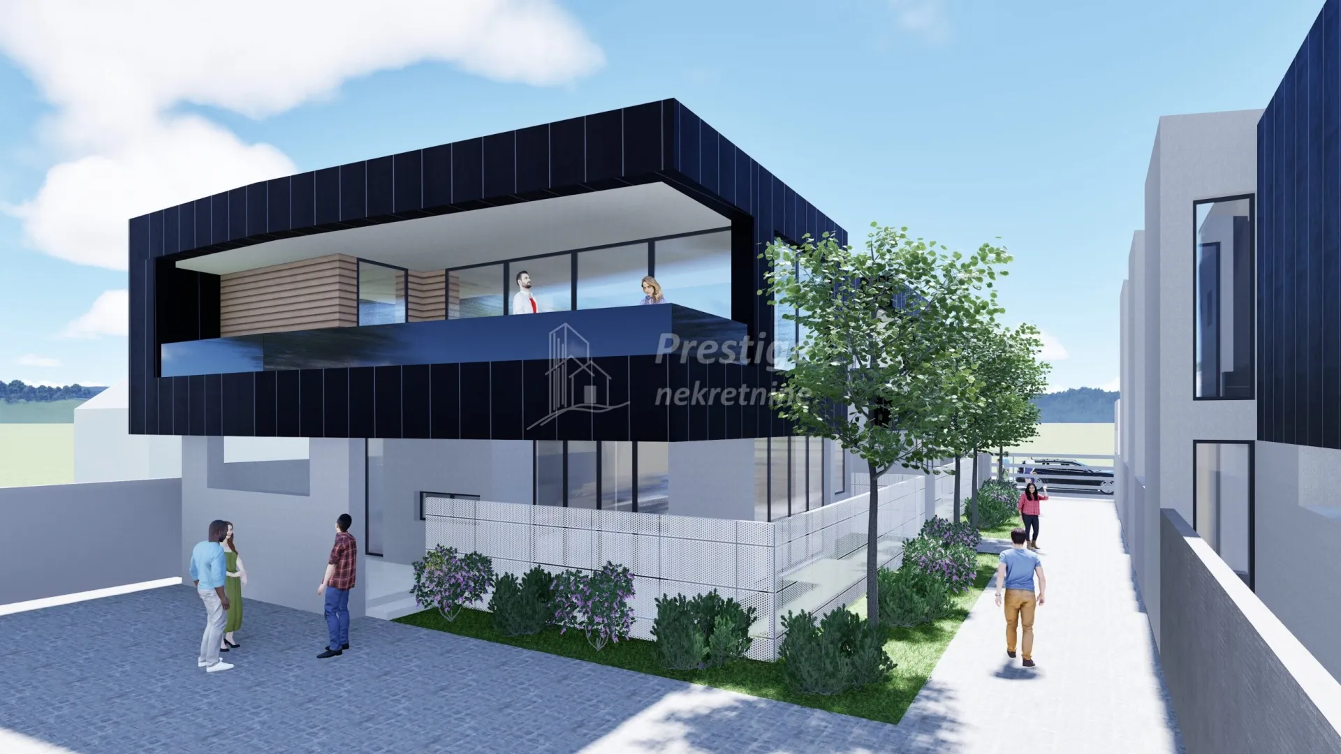 Centar, novogradnja 88m2 + balkon i parking - cover