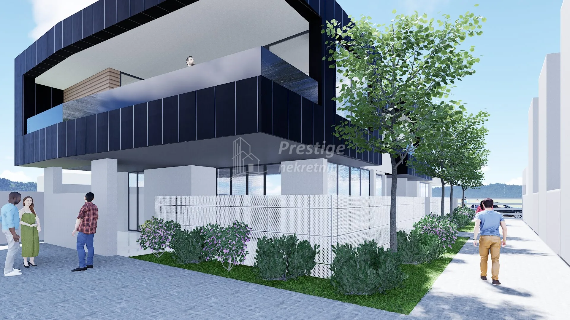 Centar, novogradnja 74m2 + 44m2 terase, vrta i parkinga - cover