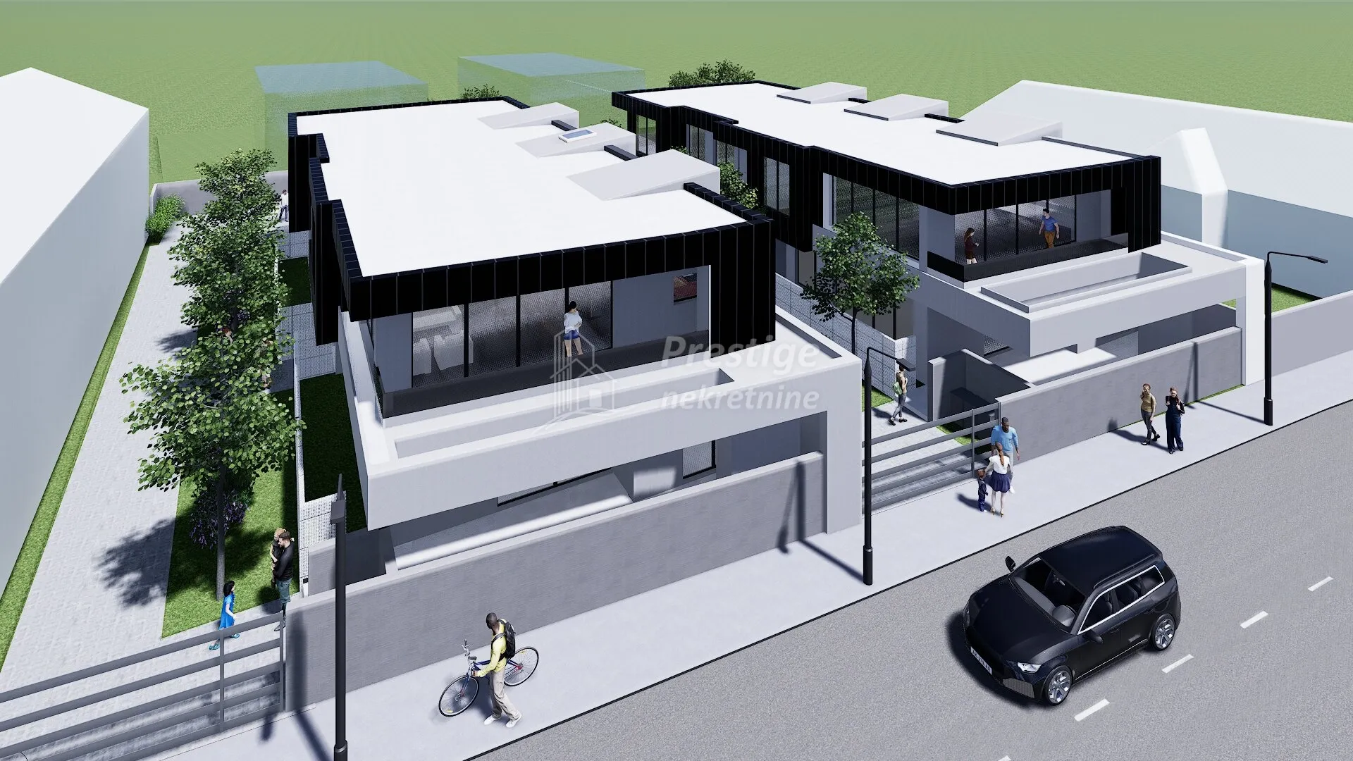 Centar, novogradnja 73m2 + 57m2 terase, vrta i parkinga - cover