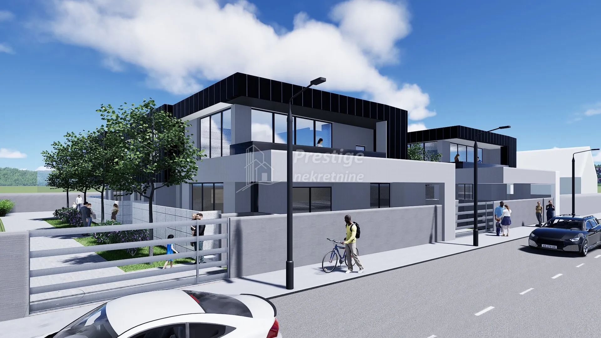 Centar, novogradnja 86m2 + terasa i parking - cover