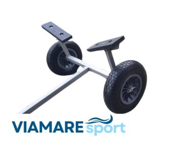 Prikolica za čamac 150kg+ sklopiva, univerzalna, VIAMAREsport - cover