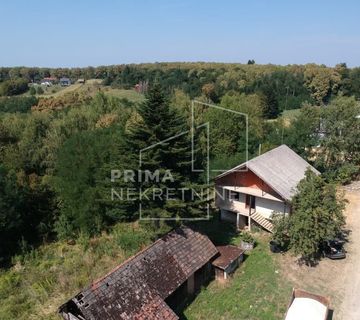 Caginec, kuća 160 m2 i gospodarske zgrade, zemljište površine 26.176 m2  - cover