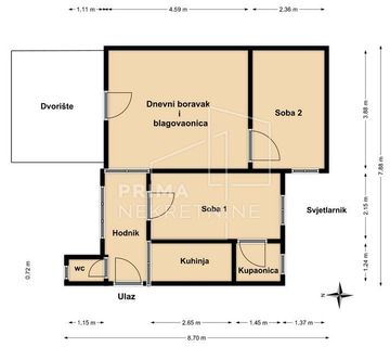 Stan za renovaciju, Centar, Mesnička ulica 50.85 m2 - cover