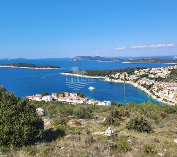 Primošten/Građevinsko zemljište s pogledom na morsku panoramu - cover