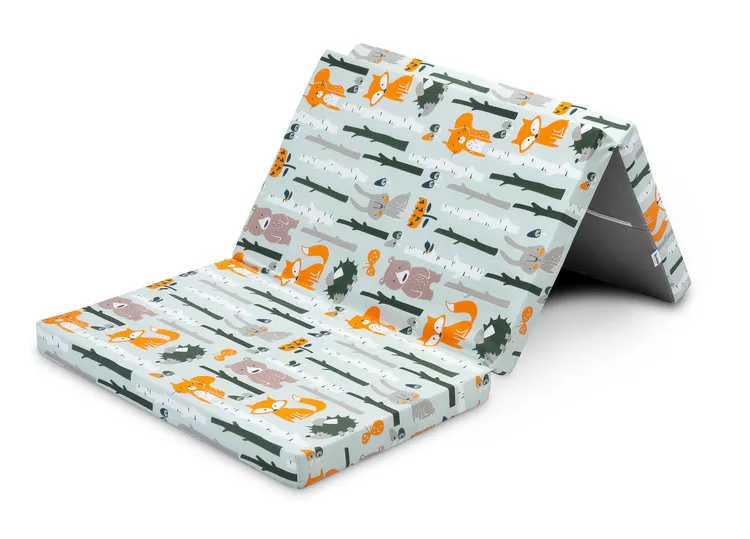 Sensillo sklopivi madrac 120x60cm šumski svijet - cover