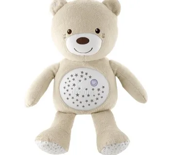 Chicco First Dreams medo s projektorom bež - cover