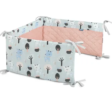 Plush branik za krevetić 180x30cm šuma - cover
